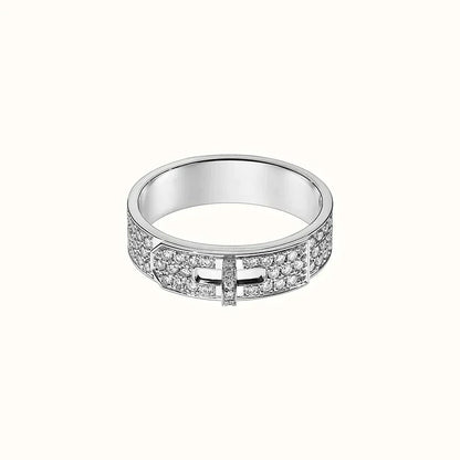 [Polaidi Jewelry]KELLY SILVER DIAMOND RING