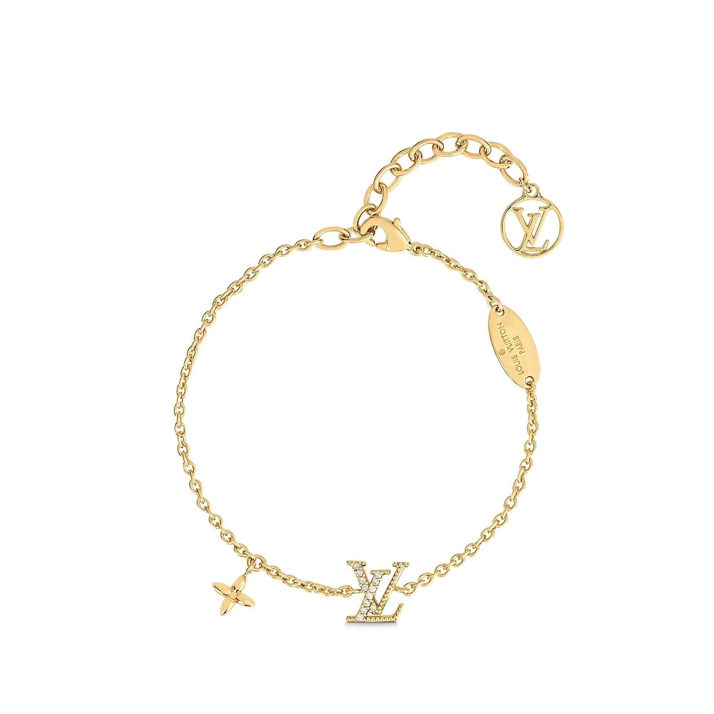 [Polaidi Jewelry]LOGO STAR MOTIF GOLD BRACELET