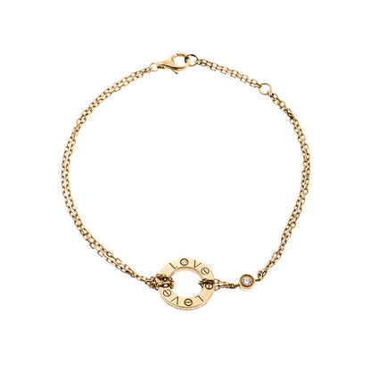 [：Polaidi Jewelry]LOVE BRACELET 2 DIAMOND