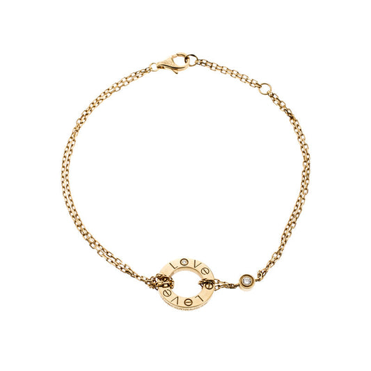 [：Polaidi Jewelry]LOVE BRACELET 2 DIAMOND