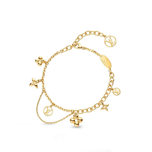 [：Polaidi Jewelry]BLOOMING PINK GOLD MOP BRACELET