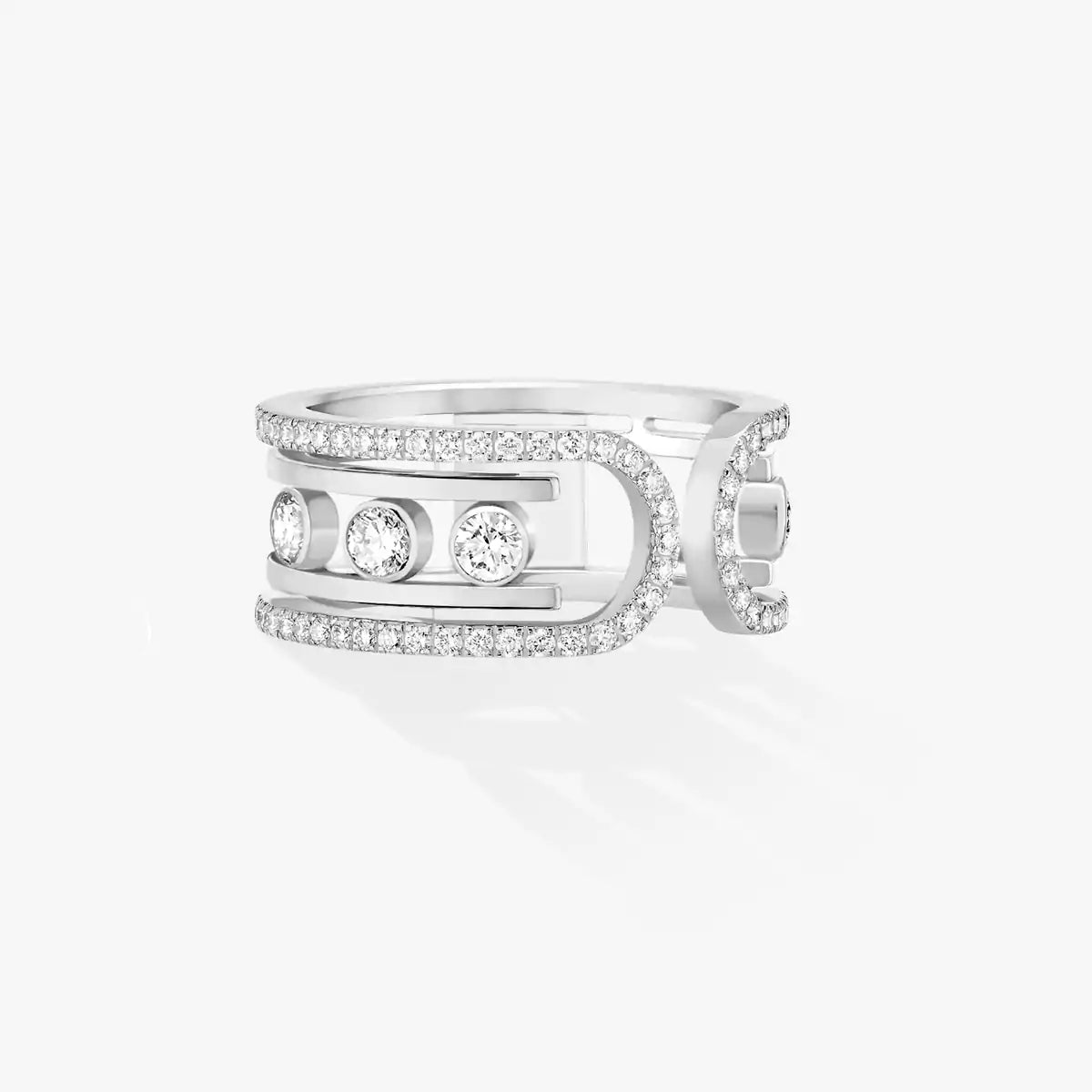 [Polaidi Jewelry]Move 10th Diamond Ring in Gold