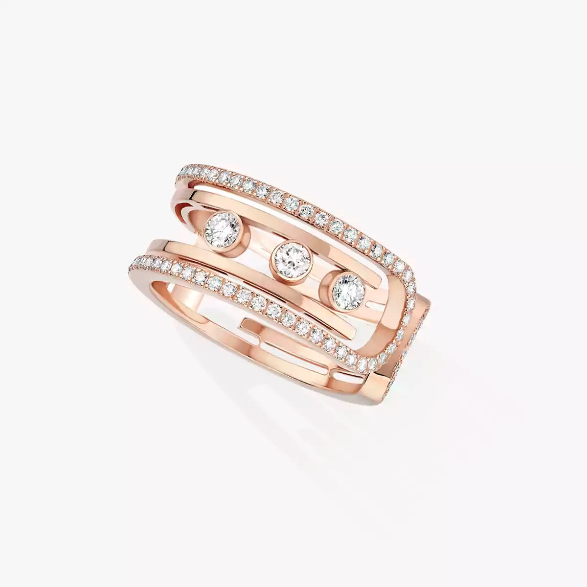 [Polaidi Jewelry]Move 10th Diamond Ring in Gold