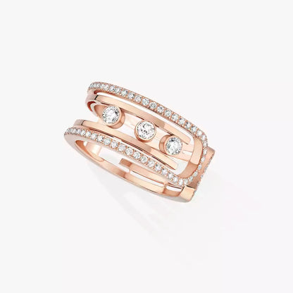 [Polaidi Jewelry]Move 10th Diamond Ring in Gold