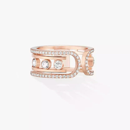 [Polaidi Jewelry]Move 10th Diamond Ring in Gold