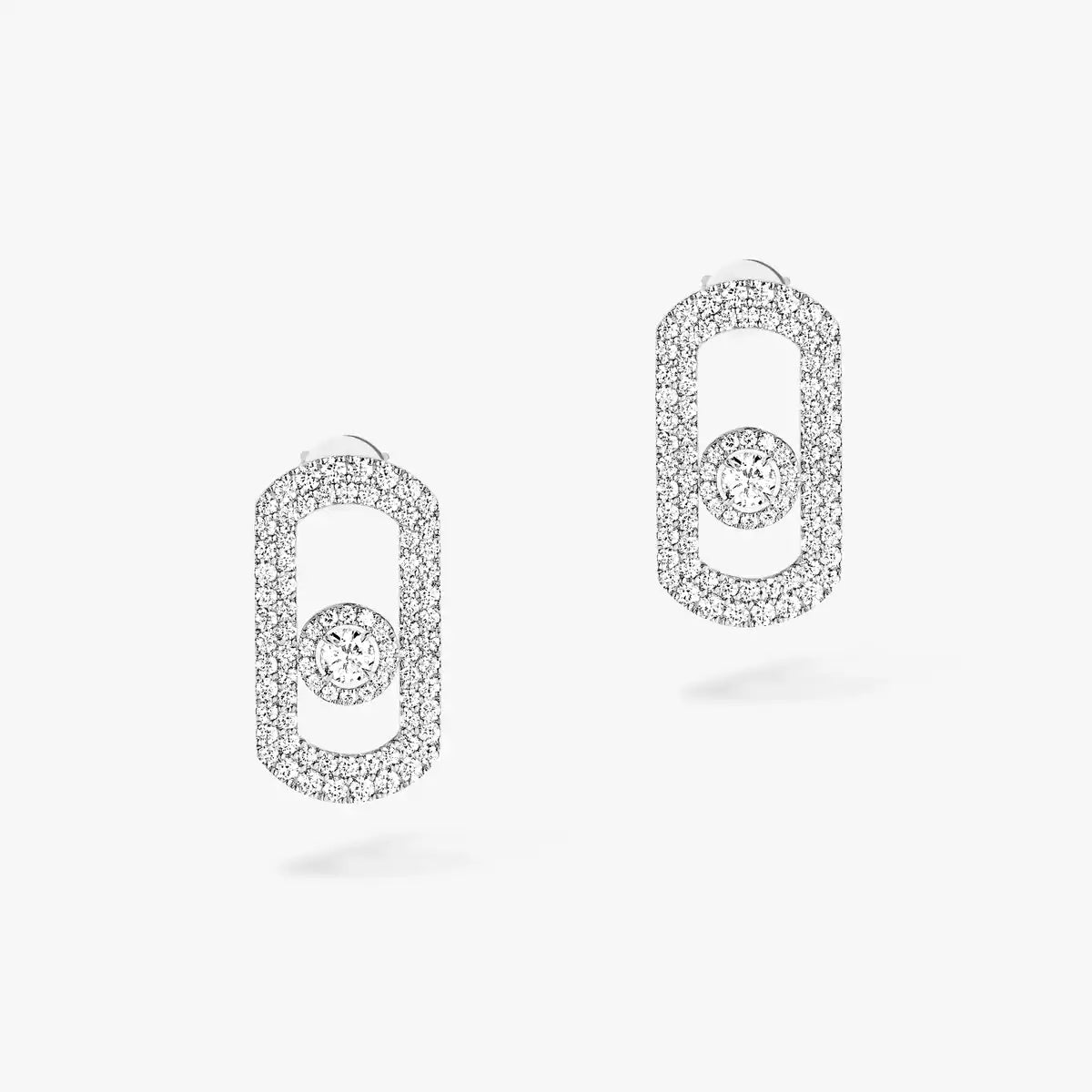 [Polaidi Jewelry]So Move Pave_-Set Diamantohrringe in Silber