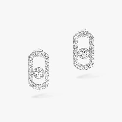 [Polaidi Jewelry]So Move Pave_-Set Diamantohrringe in Silber