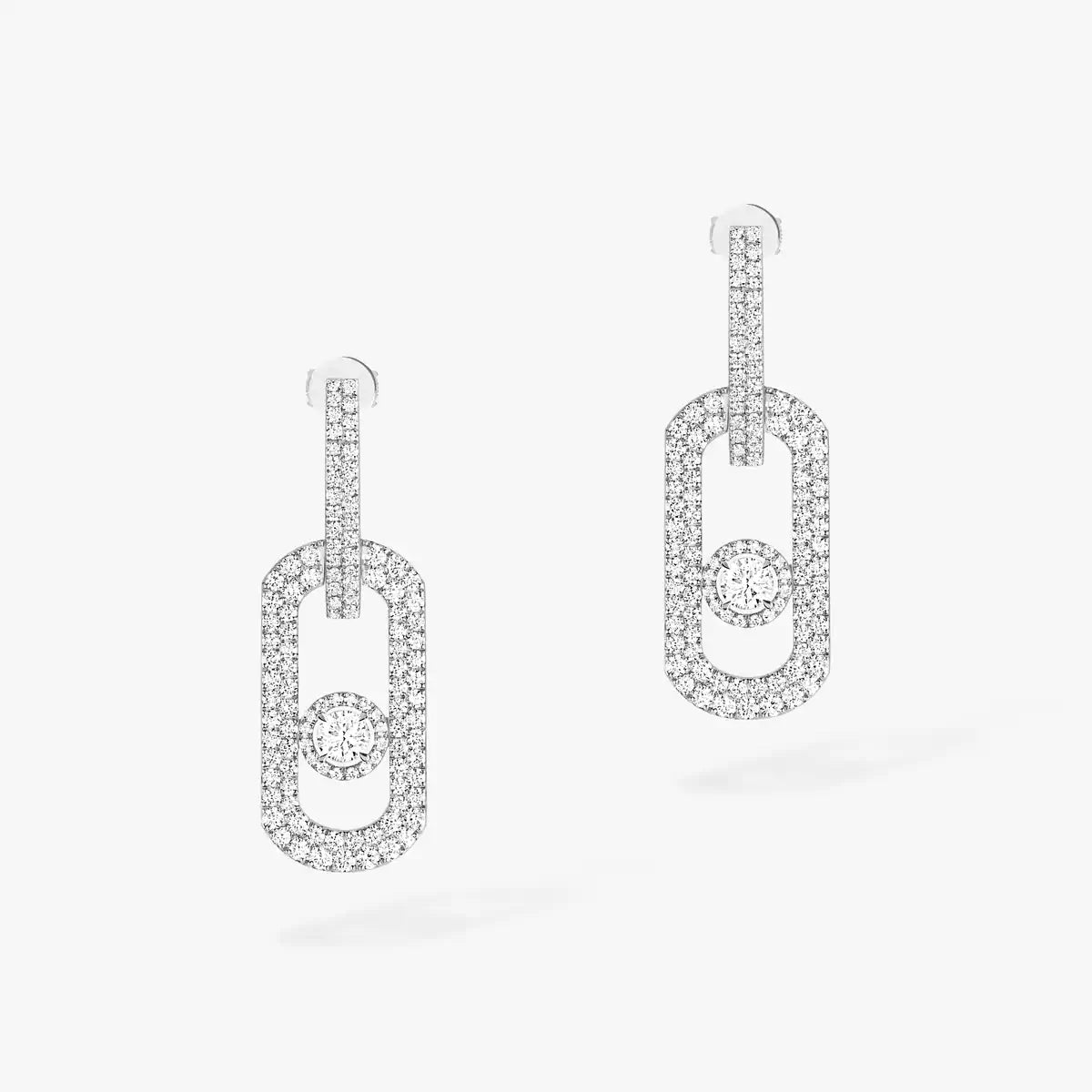 [Polaidi Jewelry]So Move XL Pavé-besetzte Diamantohrringe