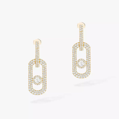 [Polaidi Jewelry]So Move XL Pavé-besetzte Diamantohrringe