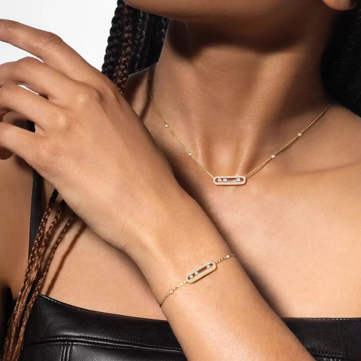 [Polaidi Jewelry]Pavé Baby Move Diamantarmband