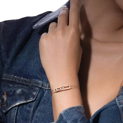 [Polaidi Jewelry]Lucky Eye Diamond Bracelet