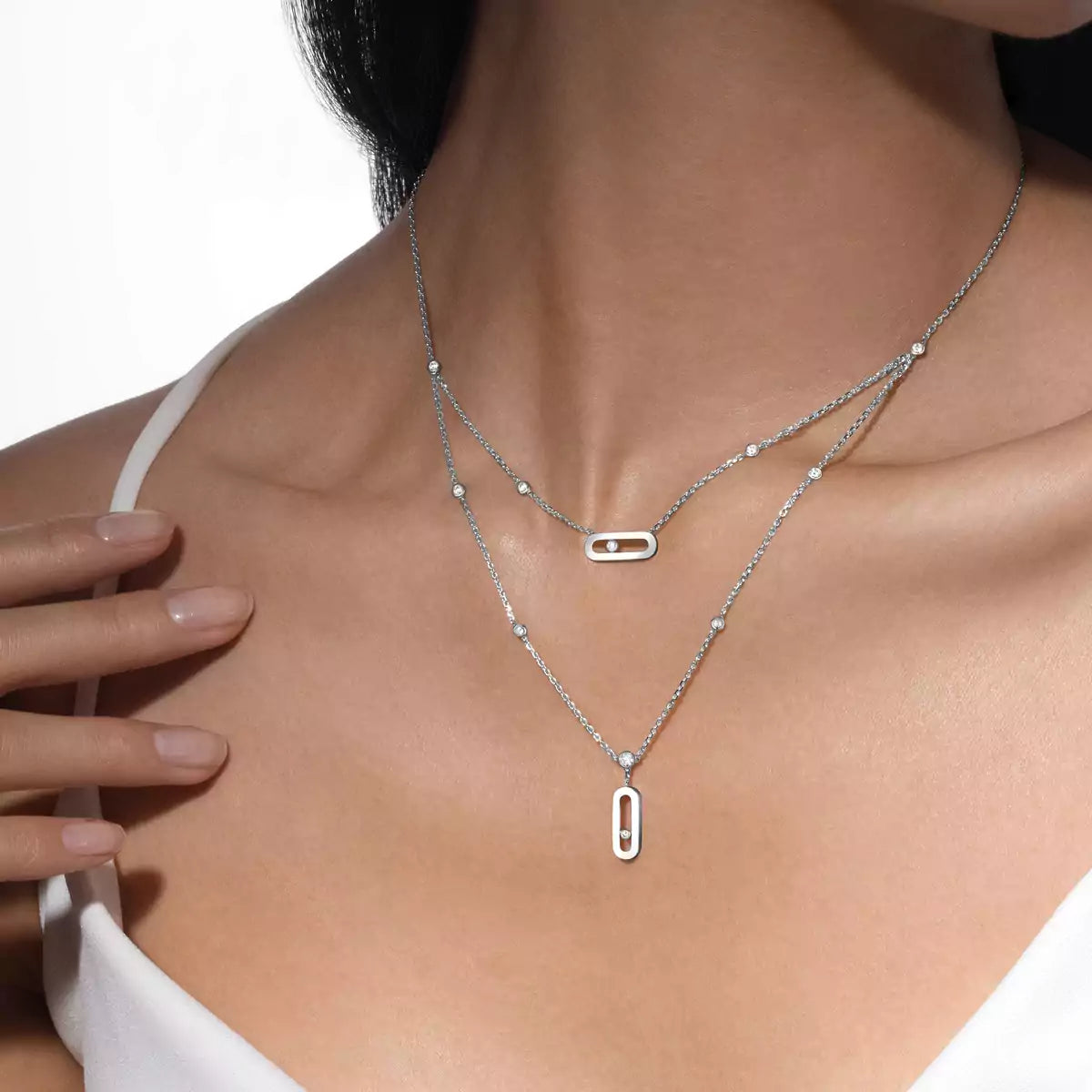 [Polaidi Jewelry] Move Uno Diamantkette