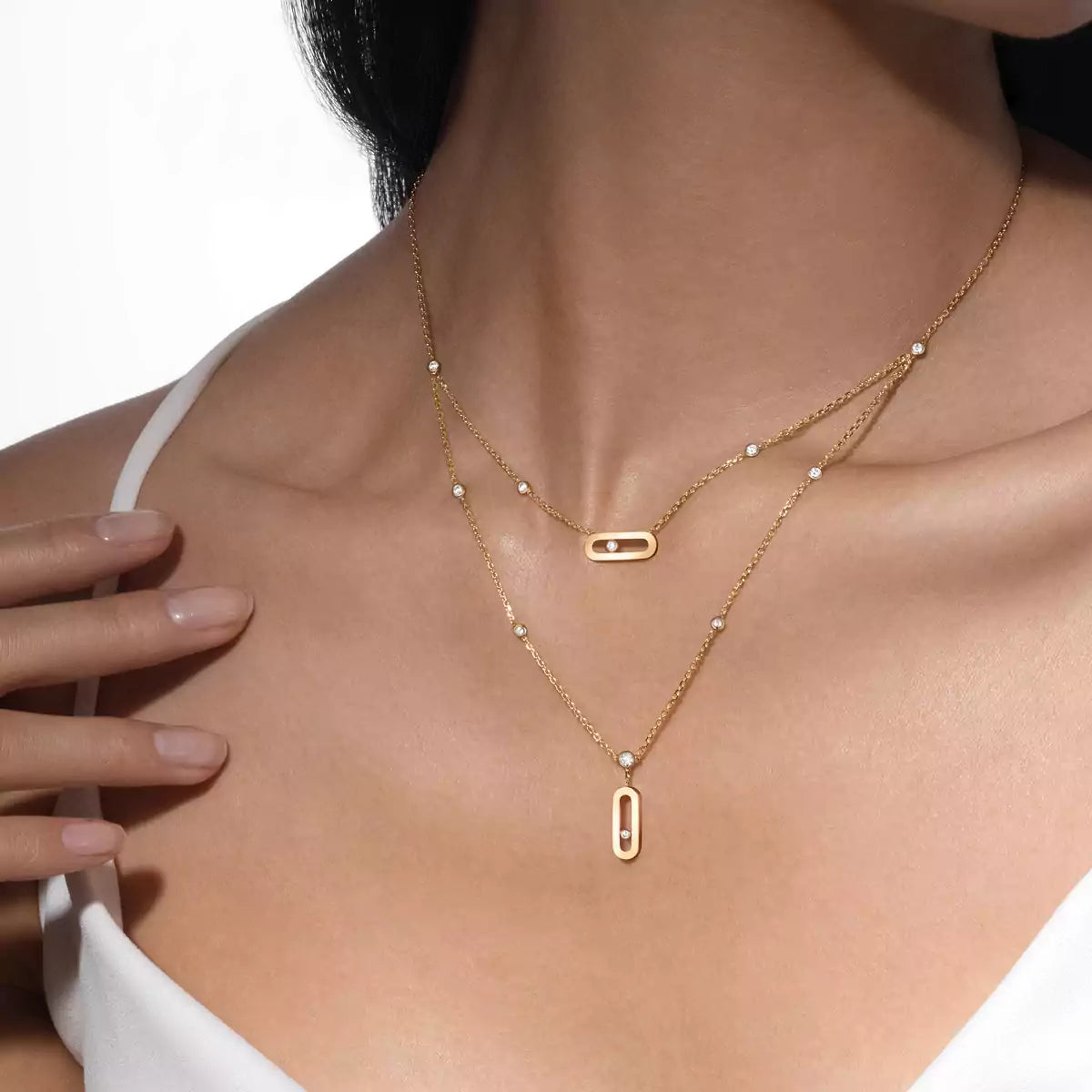 [Polaidi Jewelry] Move Uno Diamantkette