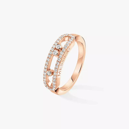 [Polaidi Jewelry] Baby Move Gold Diamond Pave_ Ring