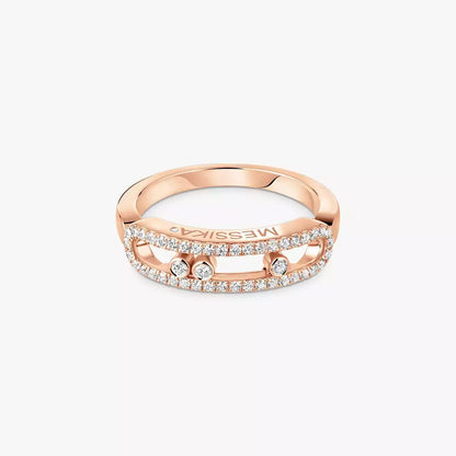 [Polaidi Jewelry] Baby Move Gold Diamond Pave_ Ring