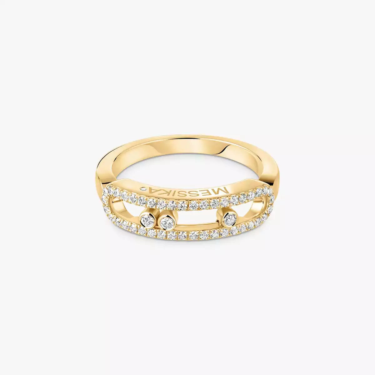 [Polaidi Schmuck] Baby Move Gold Diamant Pavé_ Ring