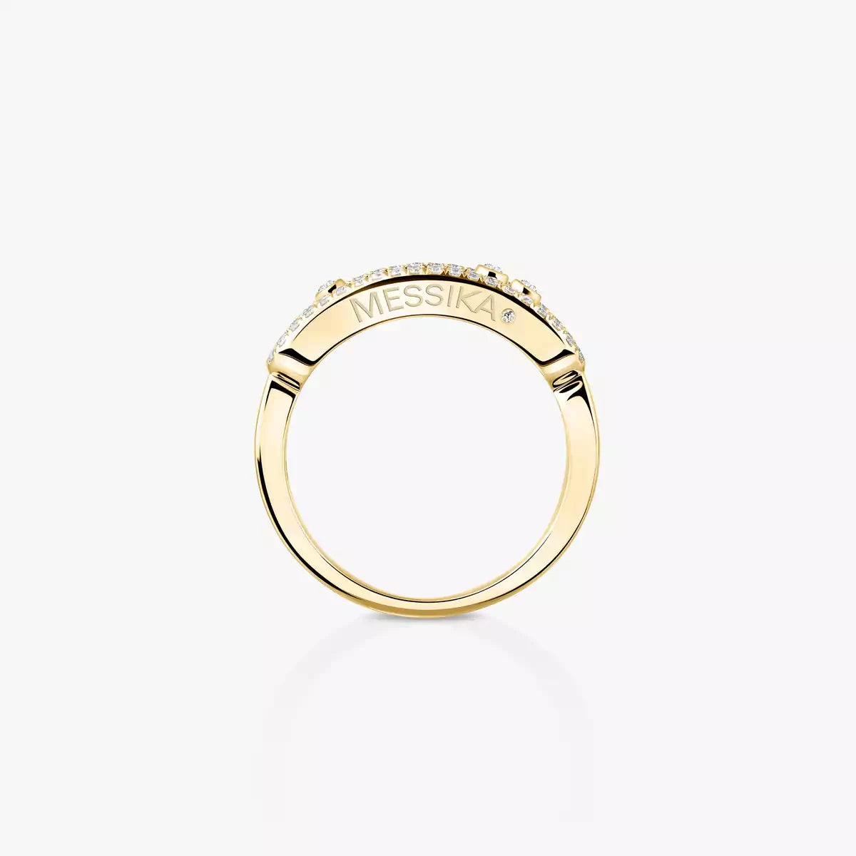 [Polaidi Jewelry] Baby Move Gold Diamond Pave_ Ring