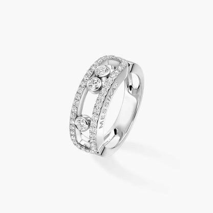 [Polaidi Jewelry] Move Gold Diamant Pavé_ Ring