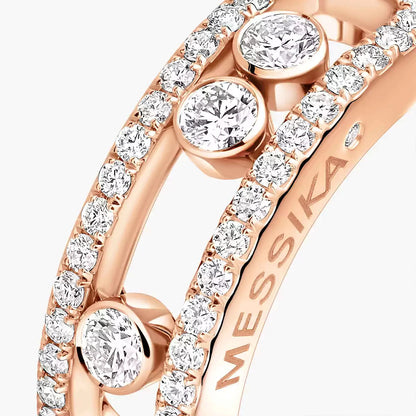 [Polaidi Jewelry] Move Gold Diamond Pave_ Ring