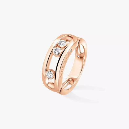 [Polaidi Jewelry] MoveGold Diamond Ring
