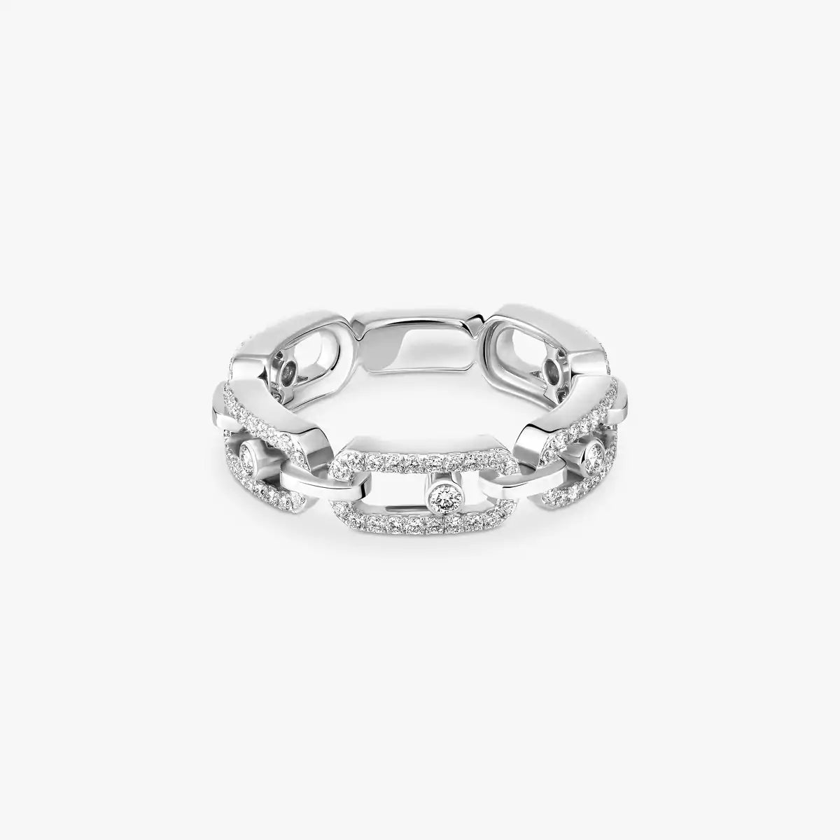 [Polaidi Jewelry]Move Link Pave_-Set Diamantring in Gold