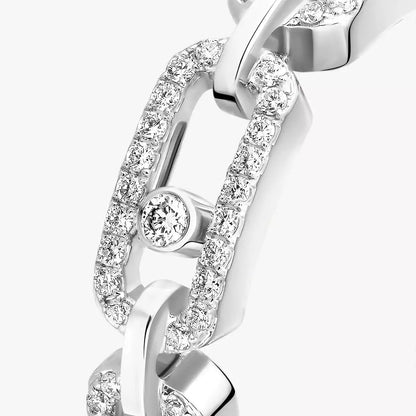 [Polaidi Jewelry]Move Link Pave_-Set Diamantring in Gold