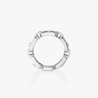 [Polaidi Jewelry]Move Link Pave_-Set Diamond Ring in Gold