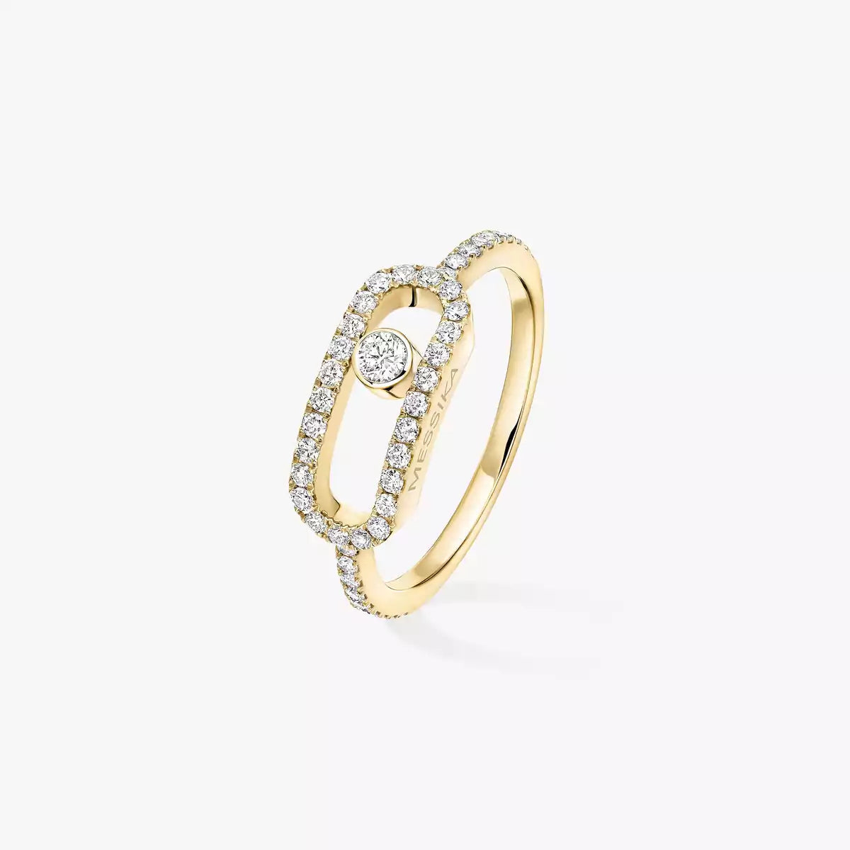 [Polaidi Jewelry]Move Uno Diamond Ring in Gold