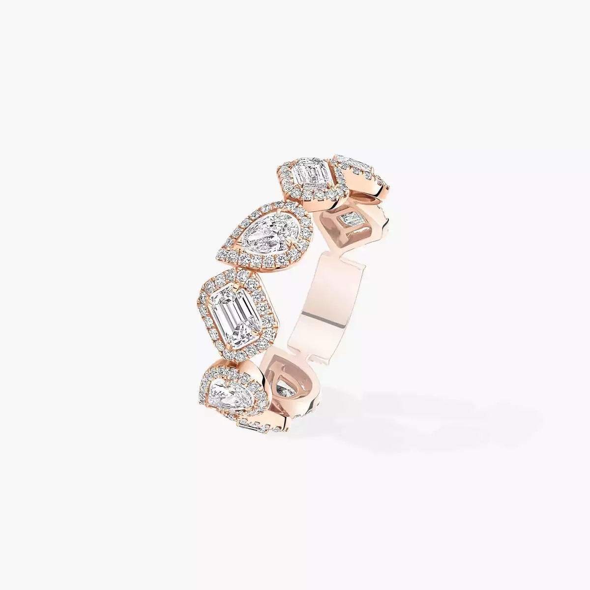 [Polaidi Jewelry]Diamond Wedding Ring My Twin