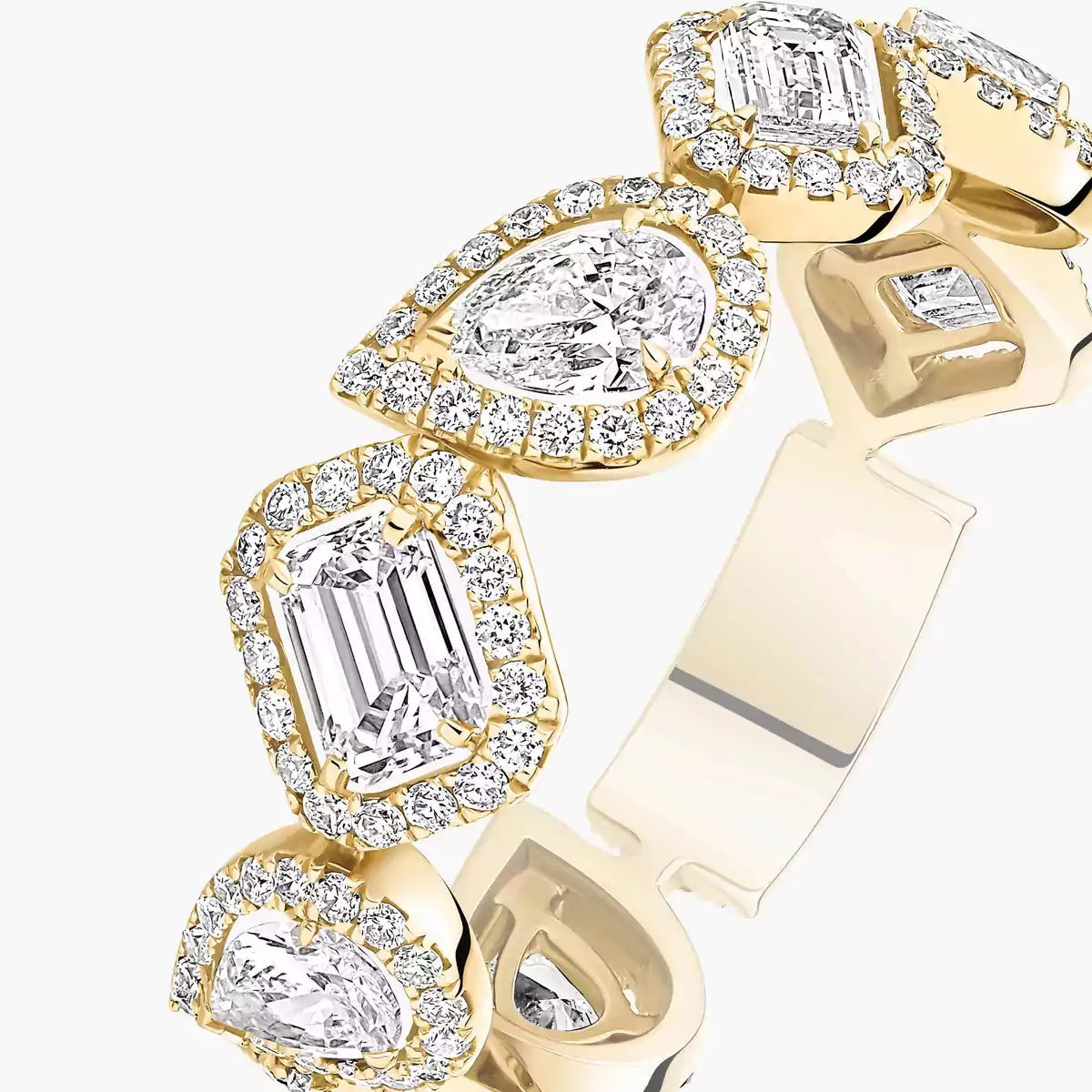 [Polaidi Jewelry] Diamond Wedding Ring My Twin