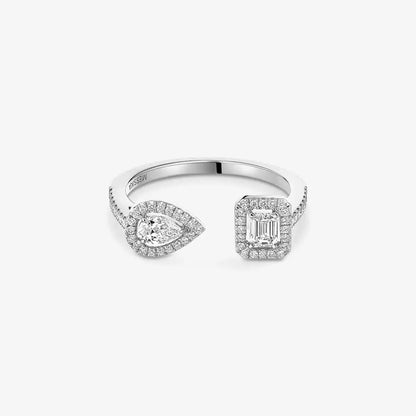 [Polaidi Jewelry]My Twin Toi Gold Diamond Ring
