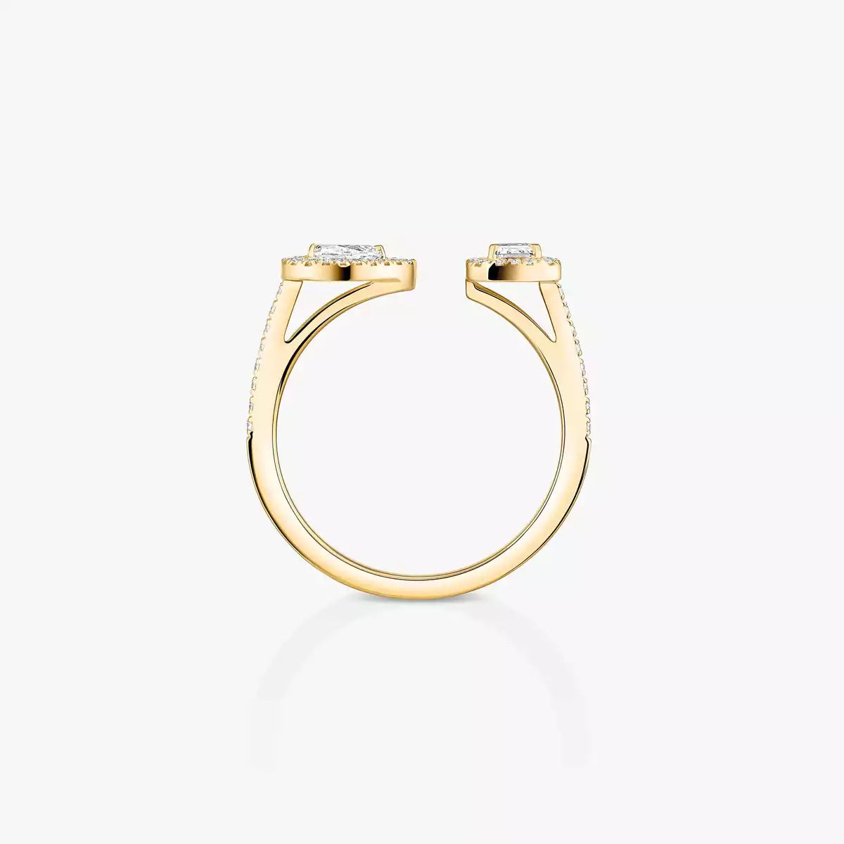 [Polaidi Jewelry]My Twin Toi Gold Diamond Ring