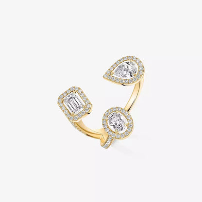 [[Polaidi Jewelry] Diamantring 0,25ct My Twin Trilogy