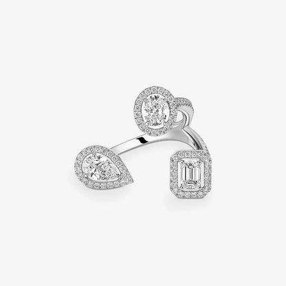 [[Polaidi Jewelry] Diamantring 0,25ct My Twin Trilogy