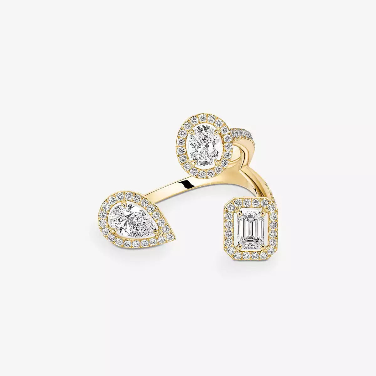 [[Polaidi Jewelry] Diamantring 0,25ct My Twin Trilogy