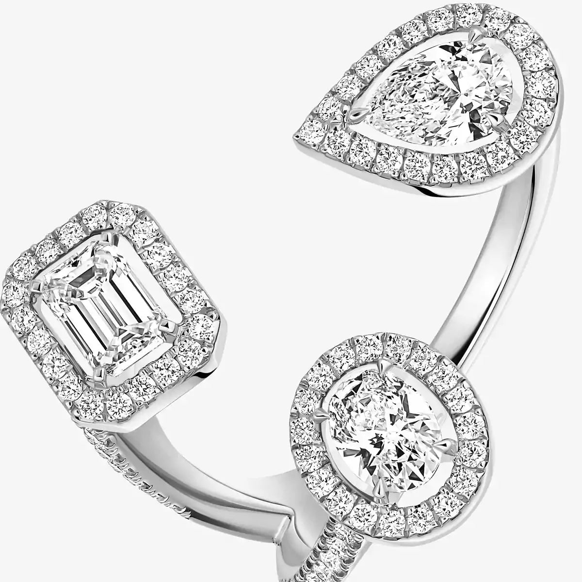 [[Polaidi Jewelry] Diamantring 0,25ct My Twin Trilogy