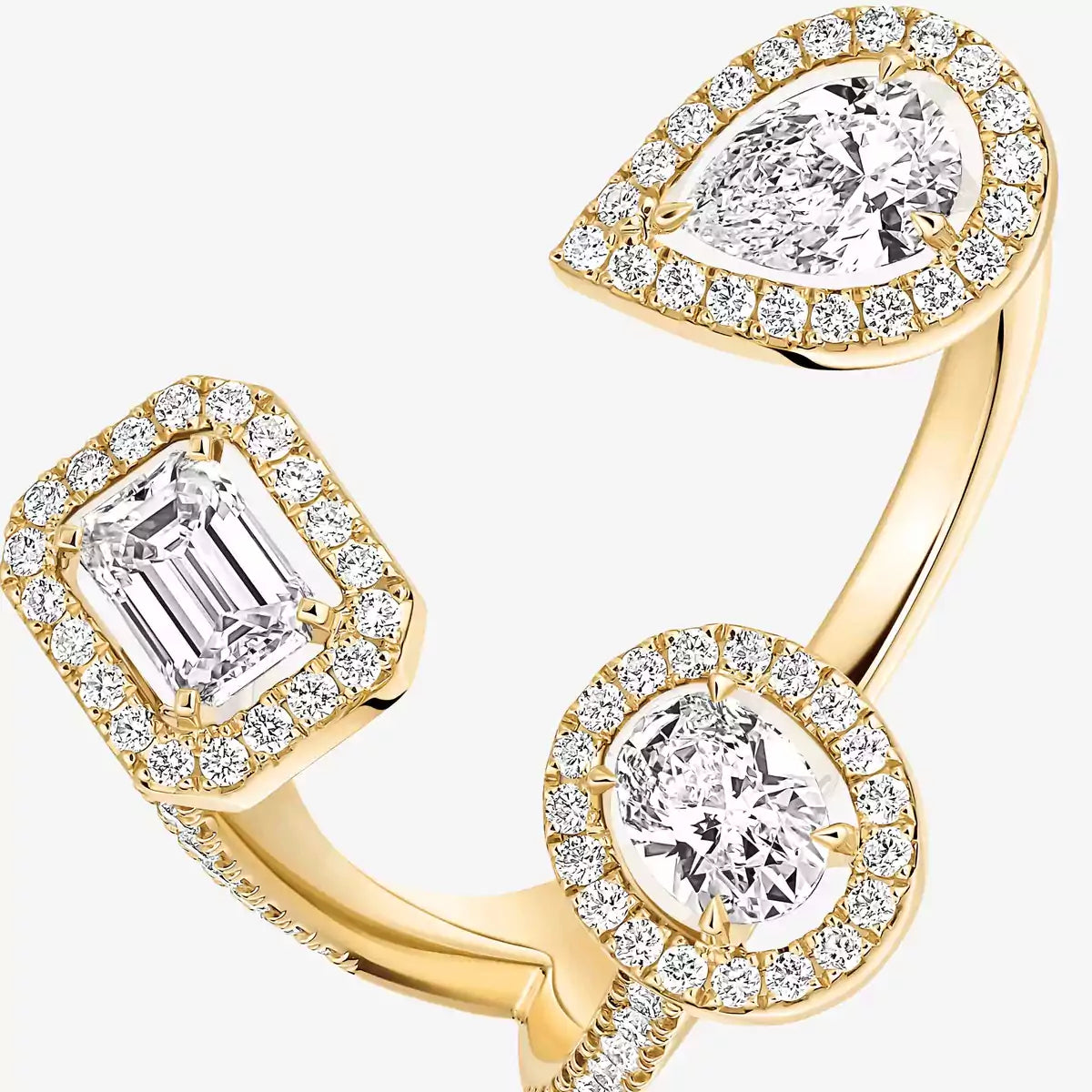 [[Polaidi Jewelry] Diamantring 0,25ct My Twin Trilogy