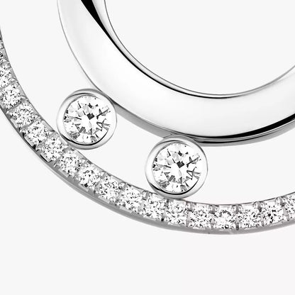 [Polaidi Jewelry] Move Romane Small Diamond Hoop Earrings