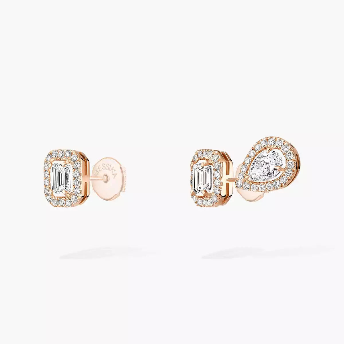 [Polaidi Jewelry]Diamond Earrings 0,10ct My Twin 1+2