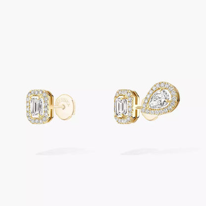 [Polaidi Jewelry]Diamond Earrings 0,10ct My Twin 1+2