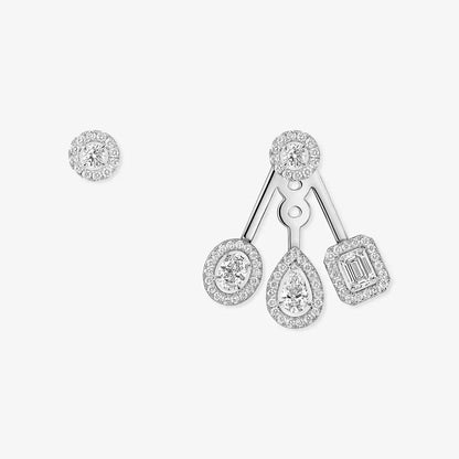 [Polaidi Jewelry] My Twin Trio  Diamond Earrings