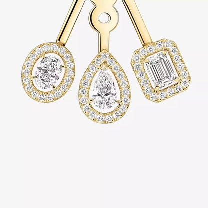 [Polaidi Schmuck] My Twin Trio Diamantohrringe