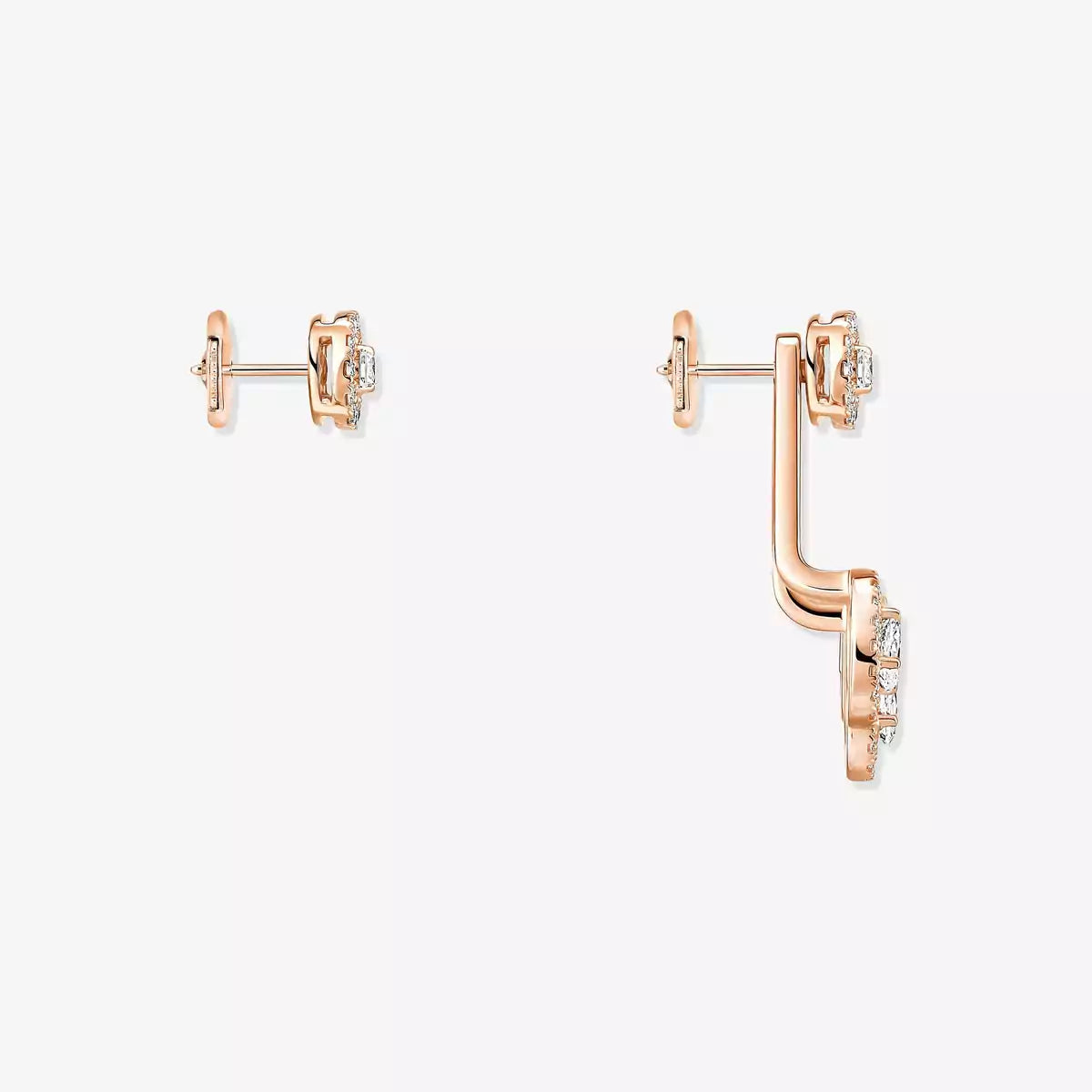 [Polaidi Schmuck] My Twin Trio Diamantohrringe