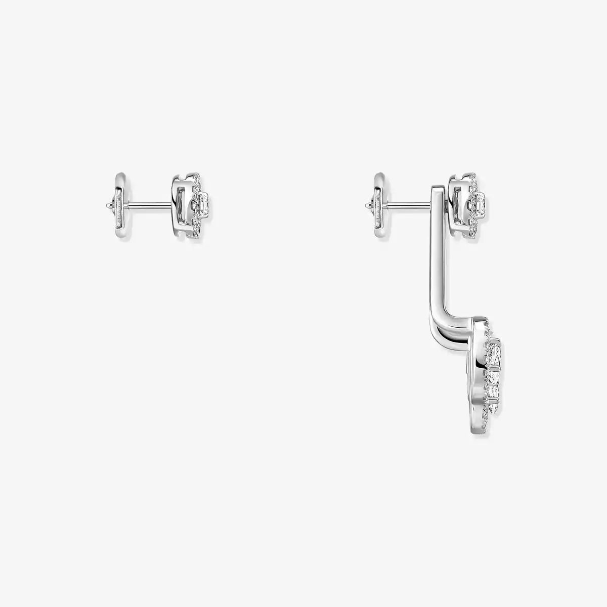 [Polaidi Schmuck] My Twin Trio Diamantohrringe
