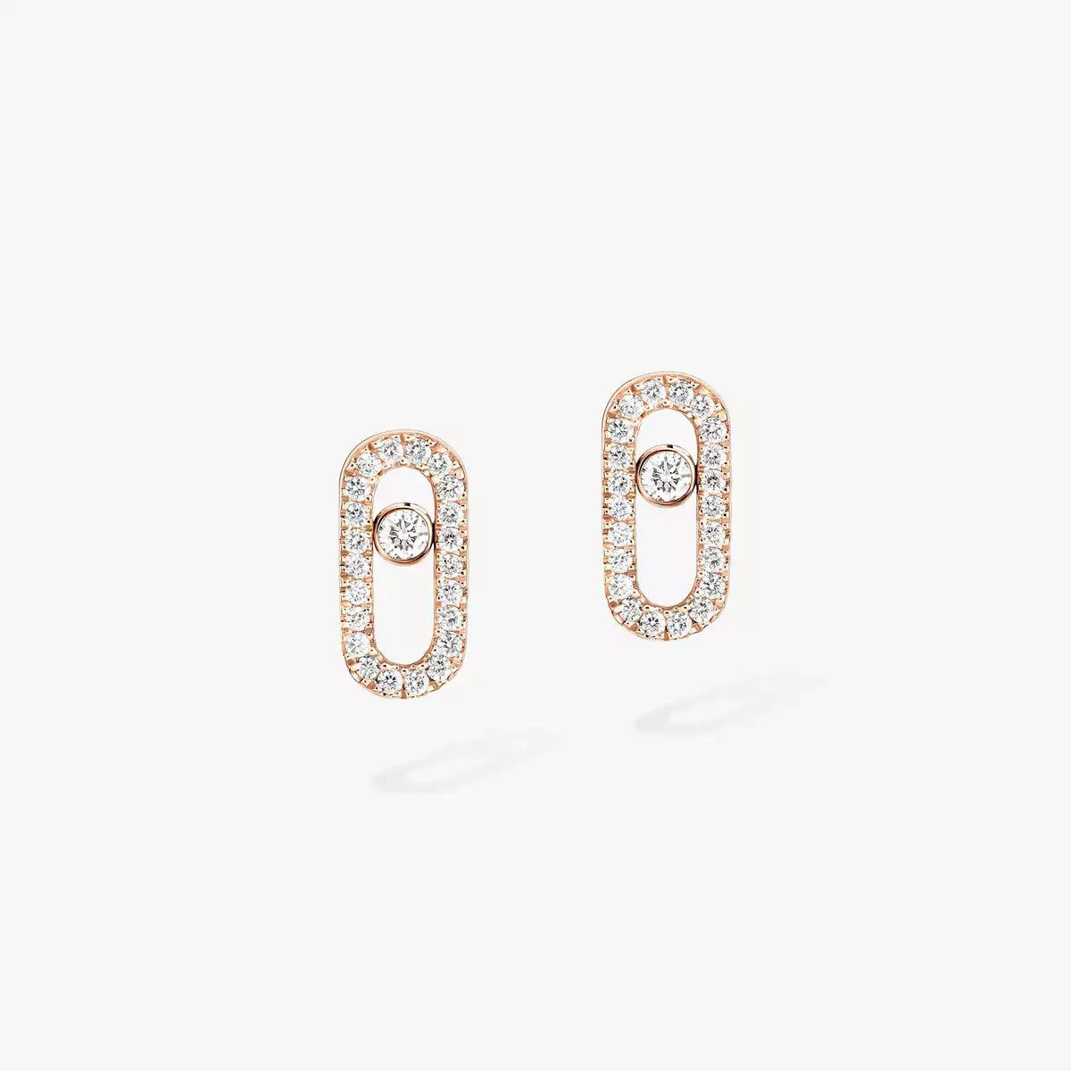 [Polaidi Jewelry]Move Uno Diamond Earrings