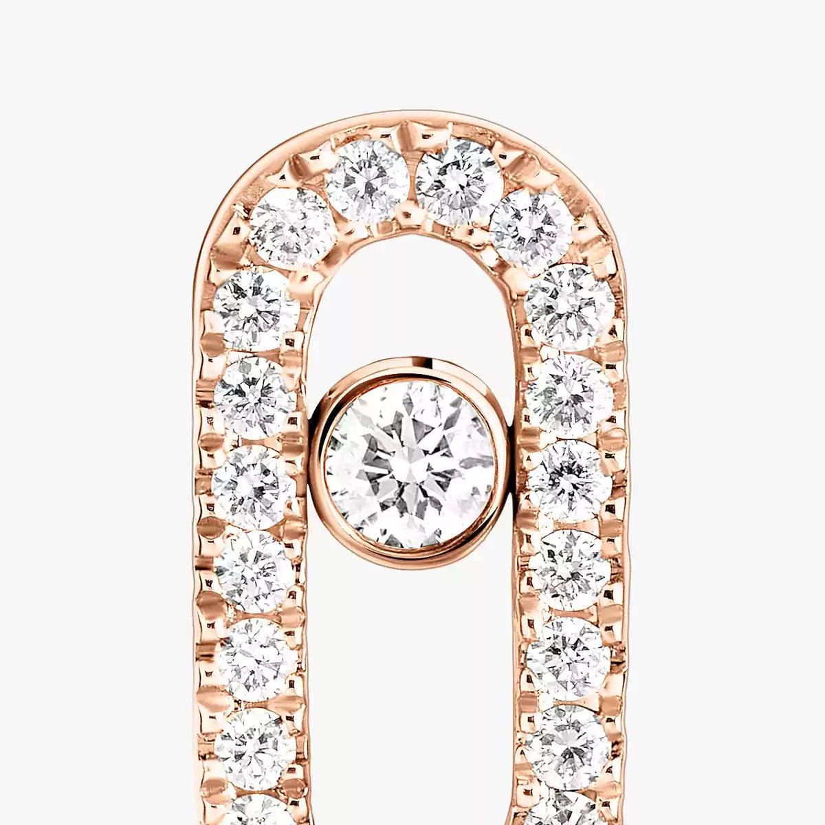 [Polaidi Jewelry]Move Uno Diamond Earrings