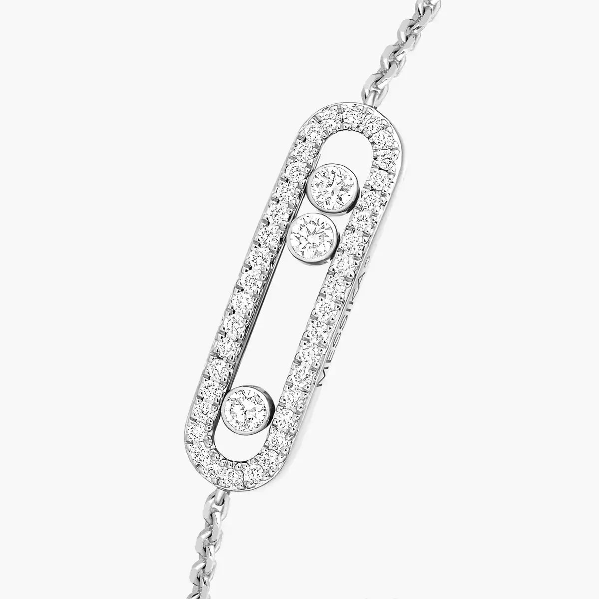 [Polaidi Jewelry]Pav¨¦ Baby Move Diamond Bracelet