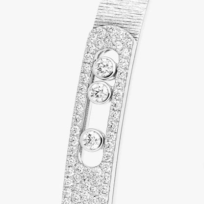 [Polaidi Jewelry]Noa Ciselé Halbpavé-Armreif