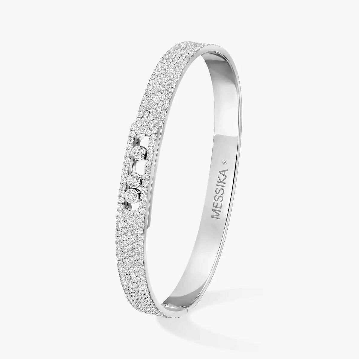 [Polaidi Jewelry]Move Noa Full Pav¨¦ Diamond Bangle Bracelet