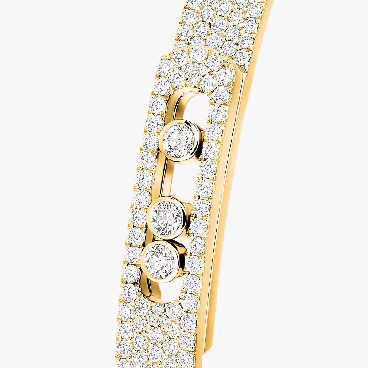[Polaidi Jewelry]Move Noa Full Pavé Diamond Bangle Bracelet